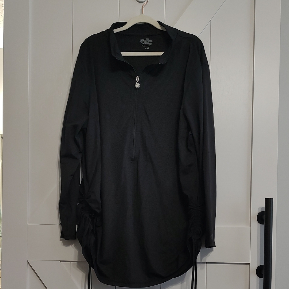 Black Long Sleeve Swim Rash Guard for Ultimate Comfort